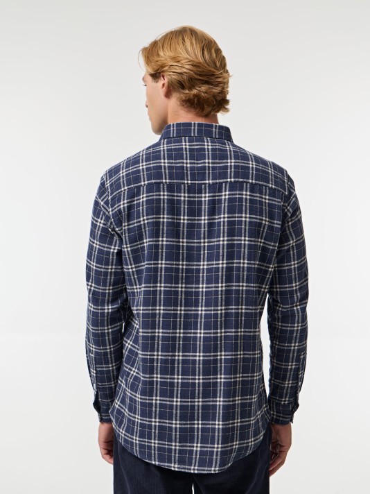 Camisa xadrez em flanela Camisa xadrez em flanela