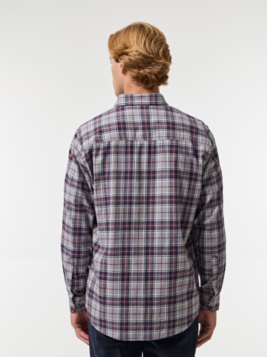 Camisa xadrez em flanela Camisa xadrez em flanela