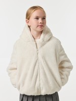 Casaco de pelo sinttico