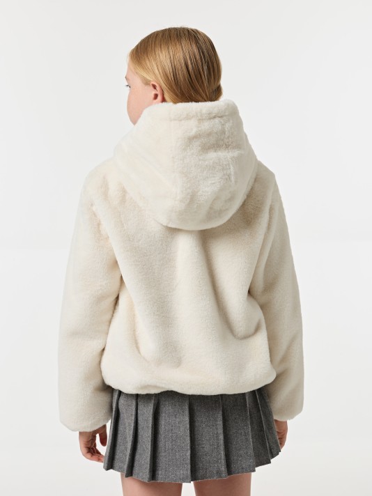 Casaco de pelo sintético Casaco de pelo sintético