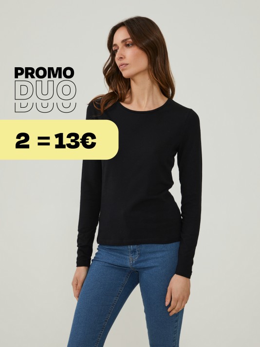 Camisola de manga comprida