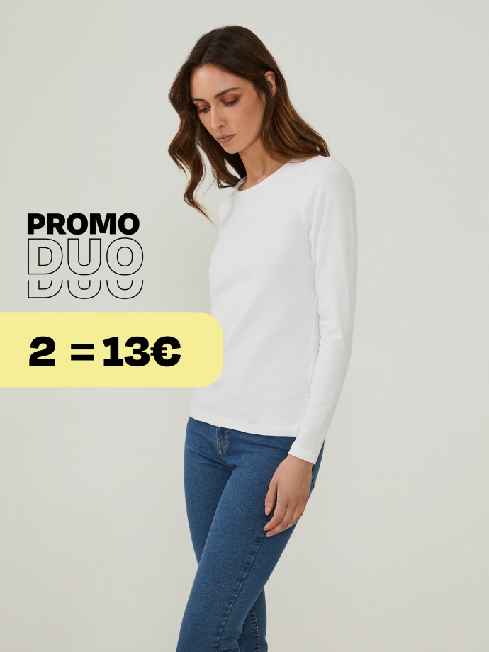 Camisola de manga comprida