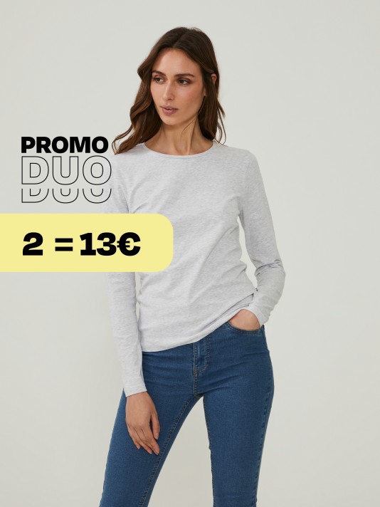Camisola de manga comprida