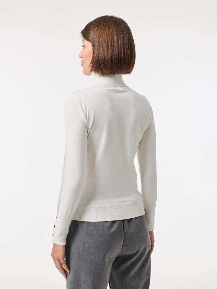 Camisola de gola alta
