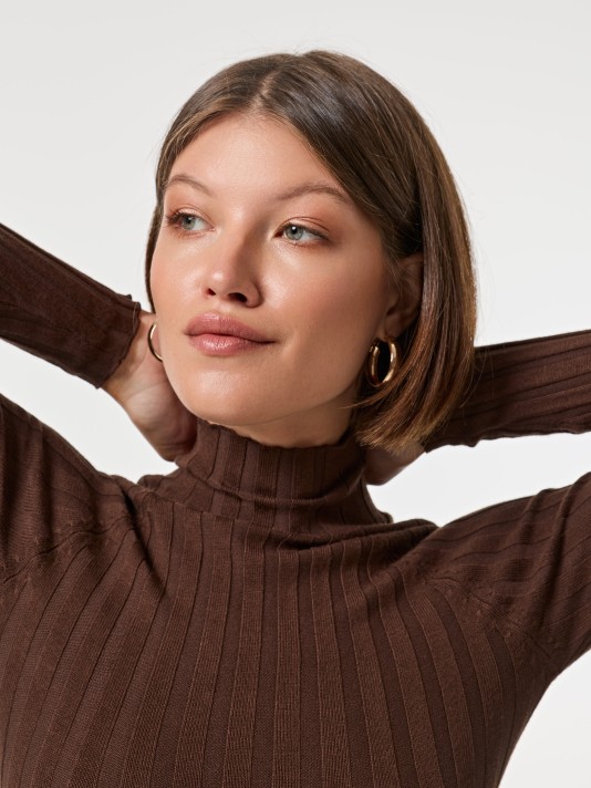 Camisola canelada Camisola canelada