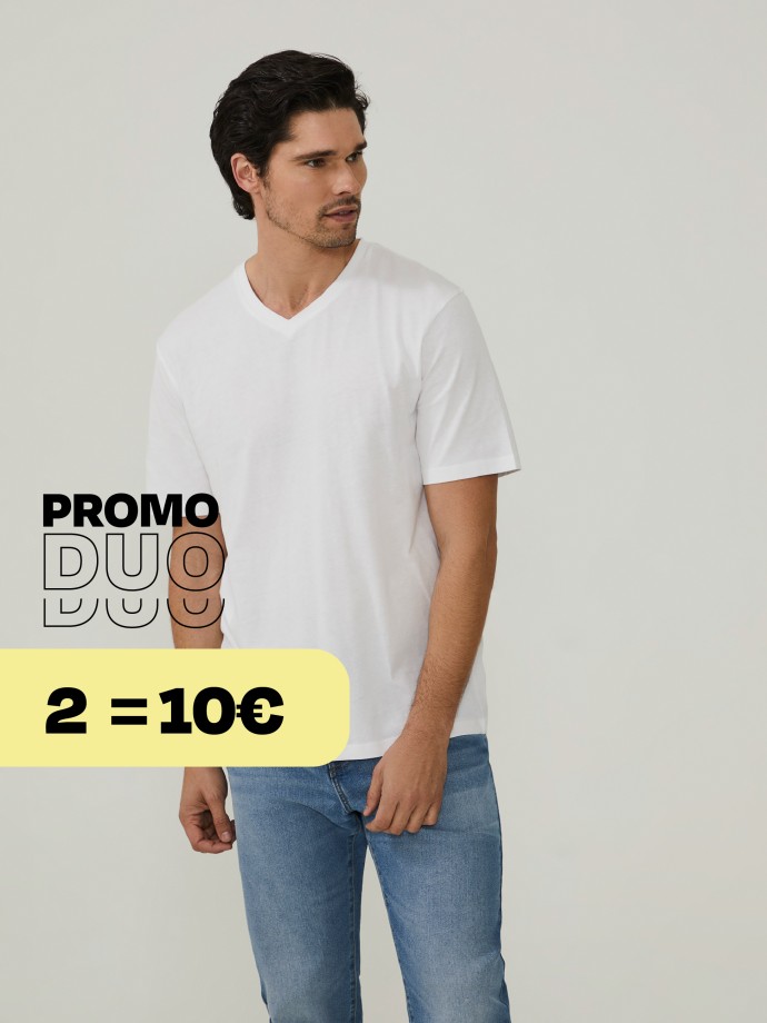T-shirt 100% algodo