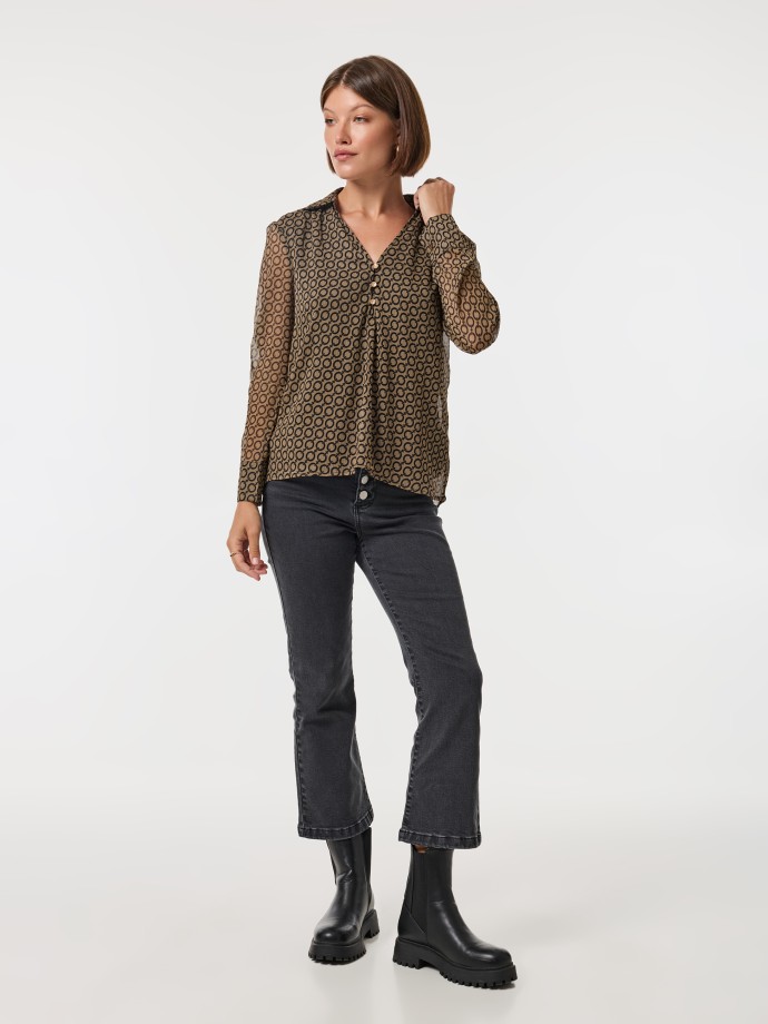 Blusa estampada