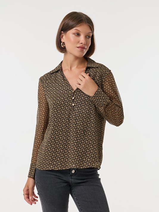 Blusa estampada