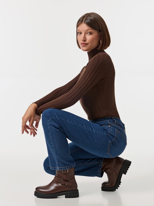 Calças de ganga regular Calças de ganga regular