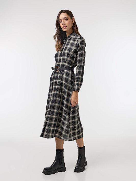 Vestido xadrez Vestido xadrez