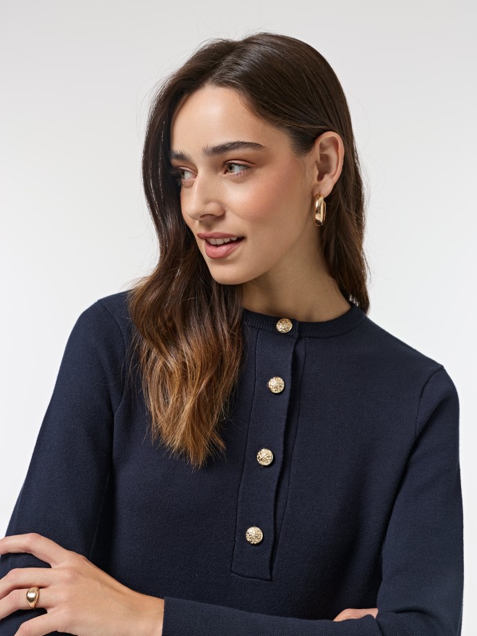 Vestido de malha
