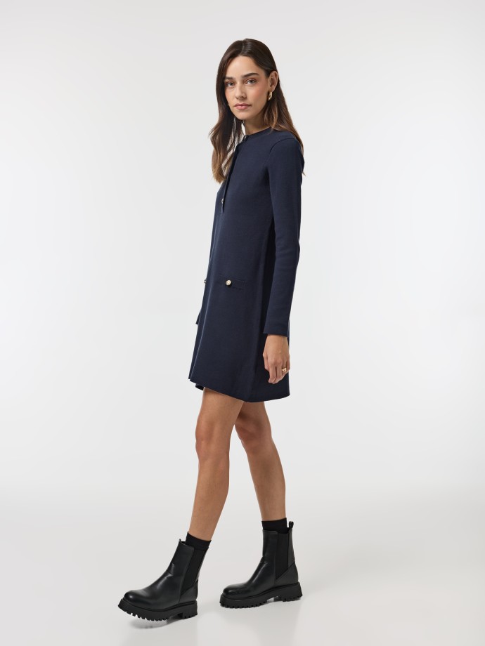 Vestido de malha