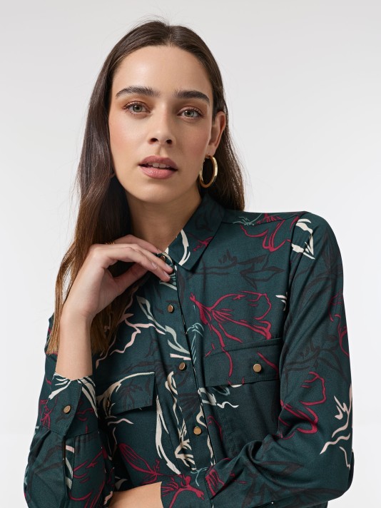 Camisa estampada