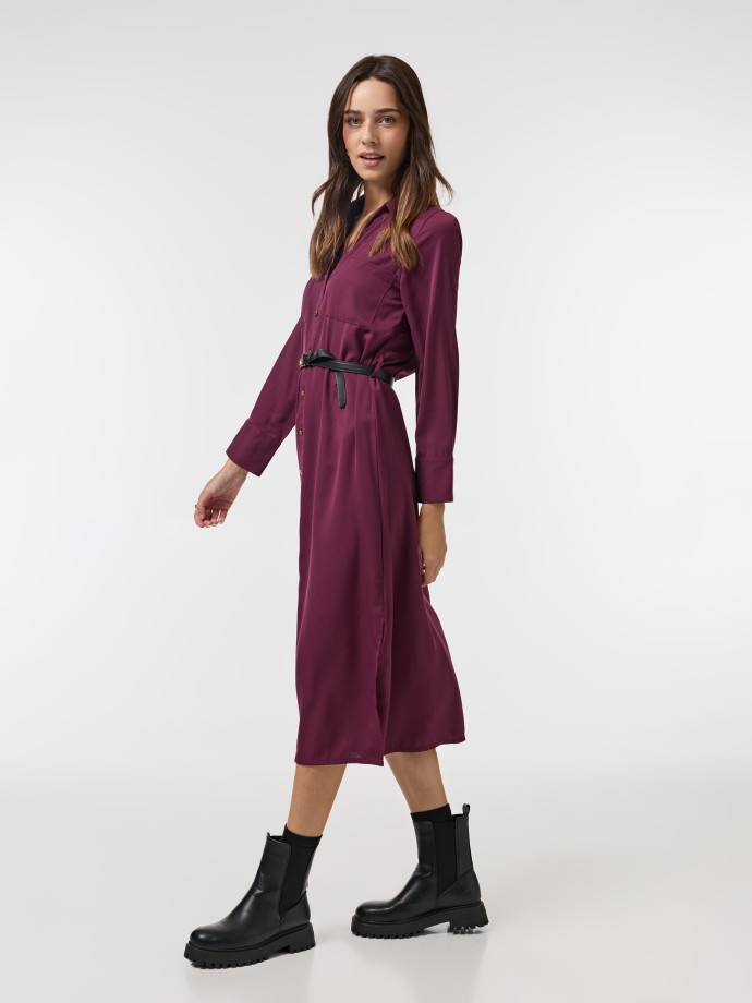 Vestido estilo camiseiro