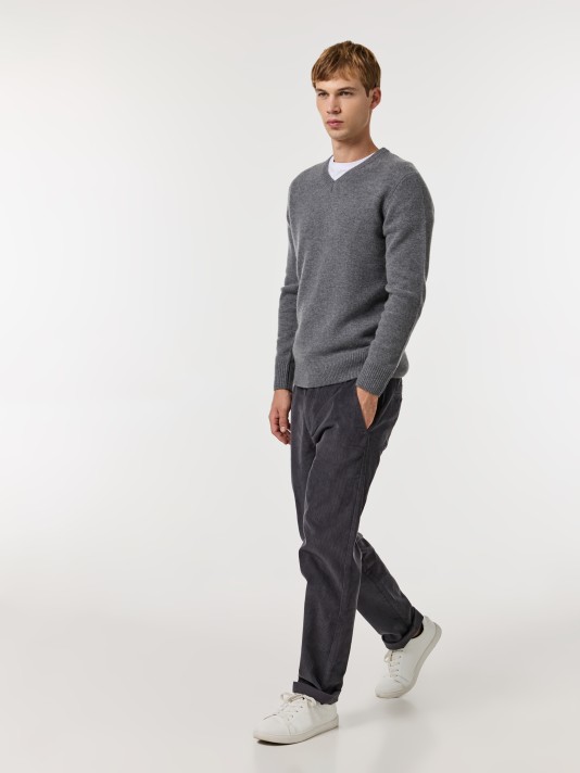 Calças chinos de bombazine Calças chinos de bombazine