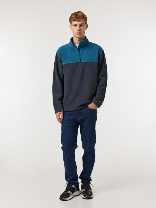 Camisola polar bicolor Camisola polar bicolor