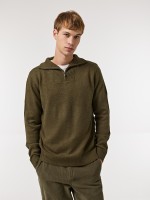 Camisola de malha com gola Camisola de malha com gola