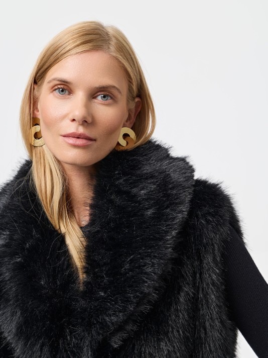 Colete em pelo Colete em pelo