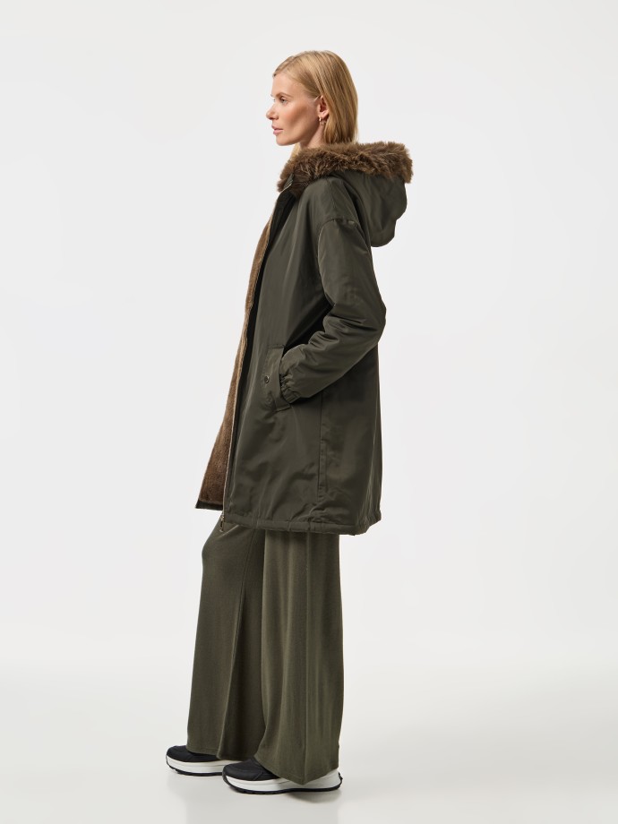Parka com carapuo