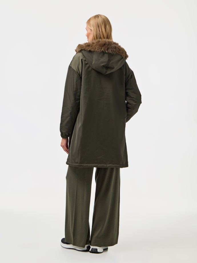 Parka com carapuo