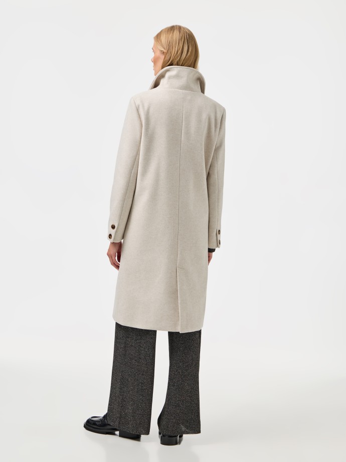 Casaco comprido clssico