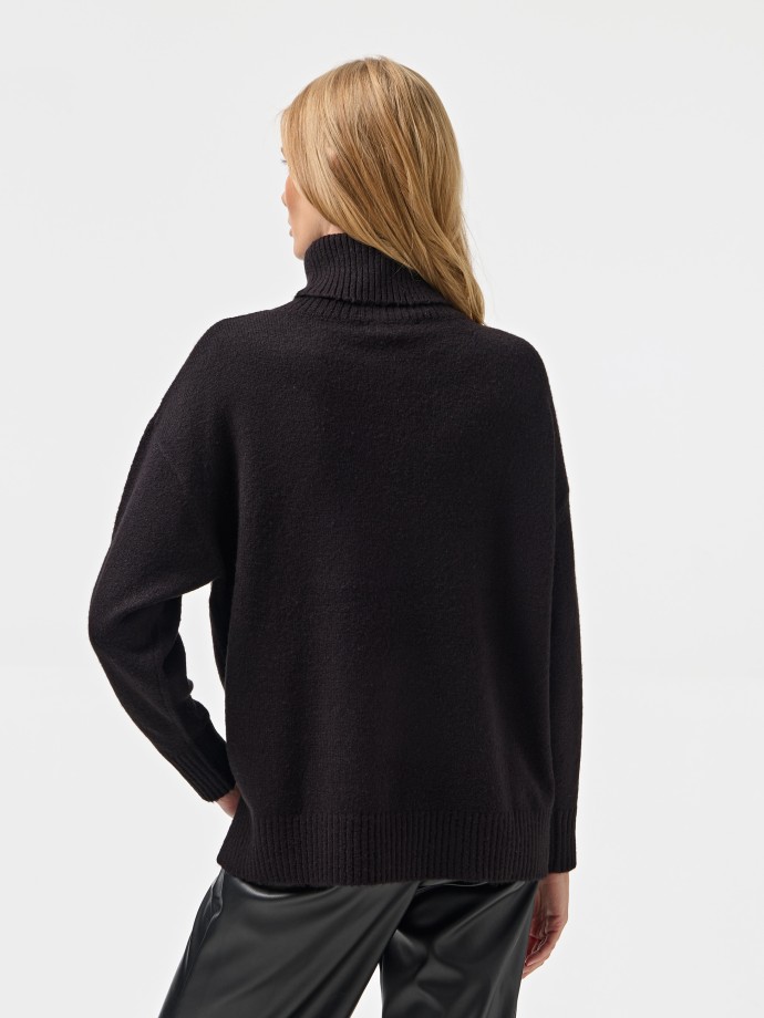 Camisola de gola alta Camisola de gola alta