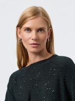 Camisola de malha com lantejoulas