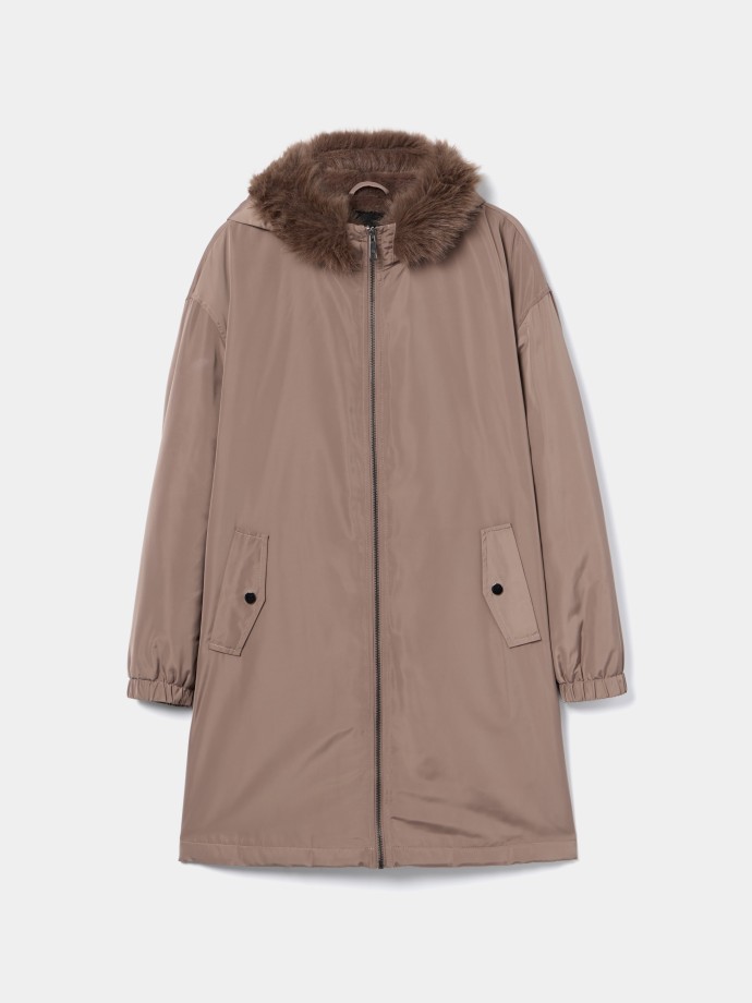 Parka com carapuço Parka com carapuço