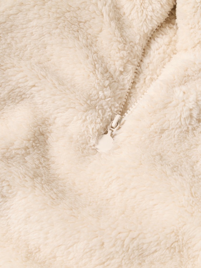 Camisola em sherpa Camisola em sherpa