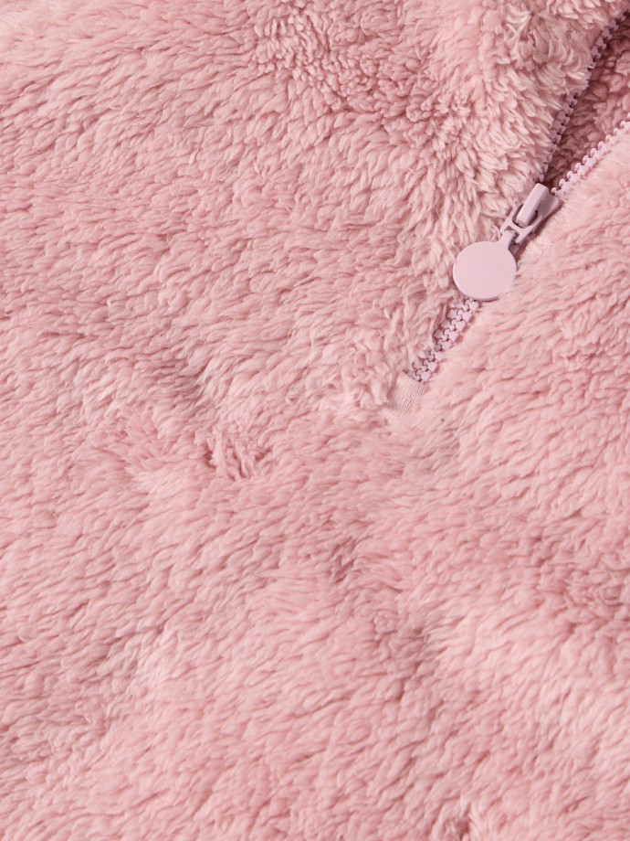 Camisola em sherpa Camisola em sherpa