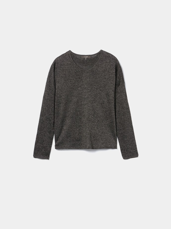 Camisola decote em V Camisola decote em V