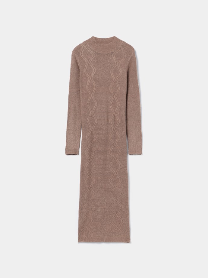 Vestido de malha midi Vestido de malha midi