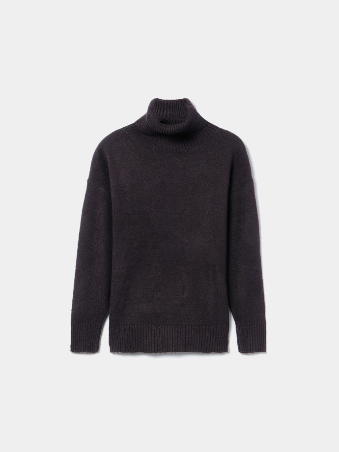 Camisola de gola alta Camisola de gola alta