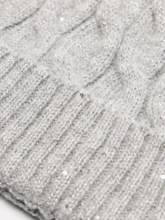 Gorro com lantejoulas Gorro com lantejoulas