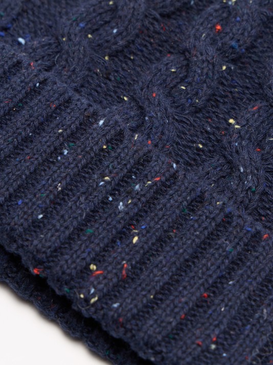 Gorro com malha colorida Gorro com malha colorida