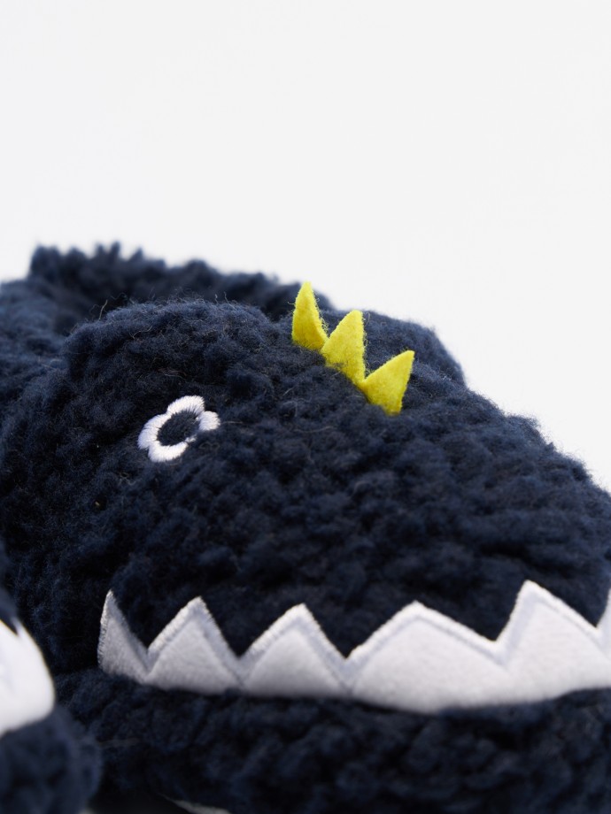 Pantufas de dinossauro Pantufas de dinossauro