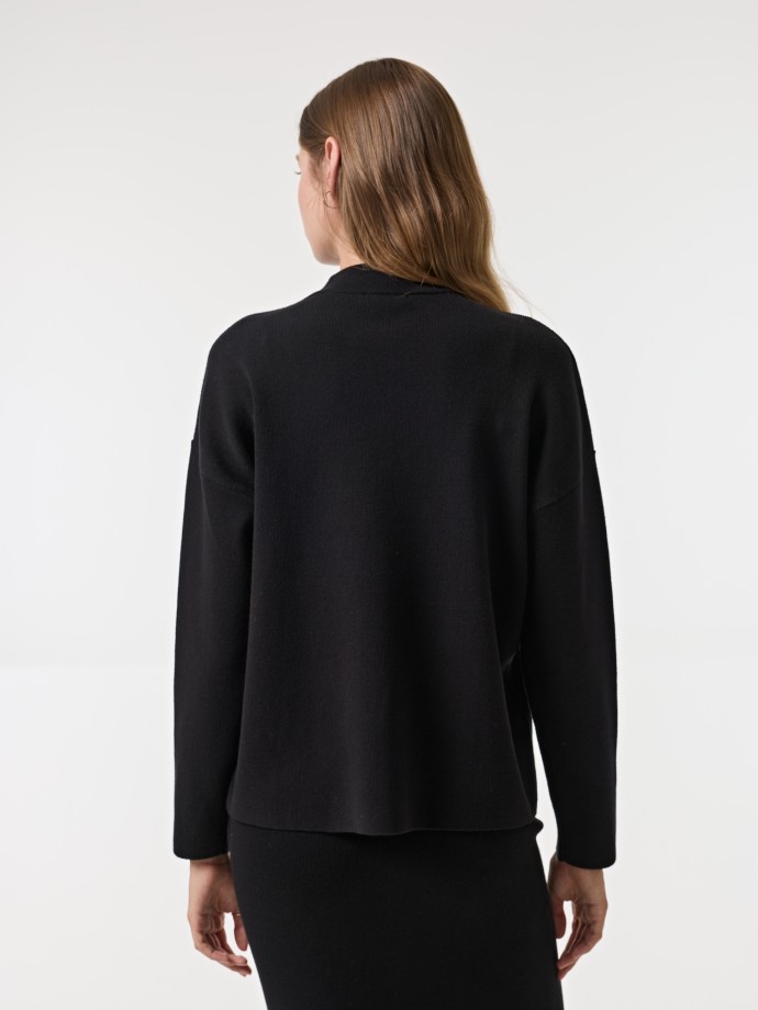 Camisola com botes