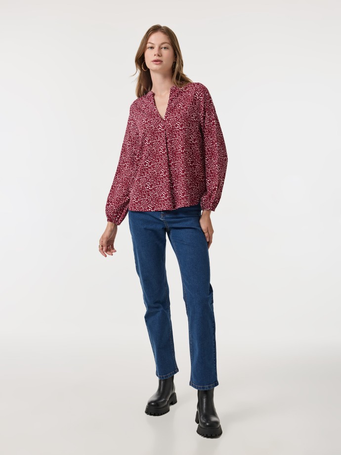 Blusa estampada