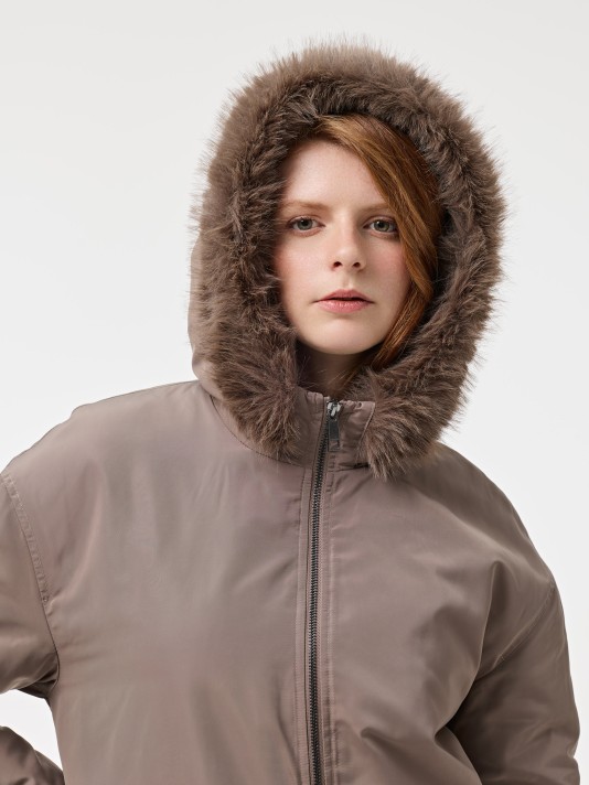 Parka com carapuo