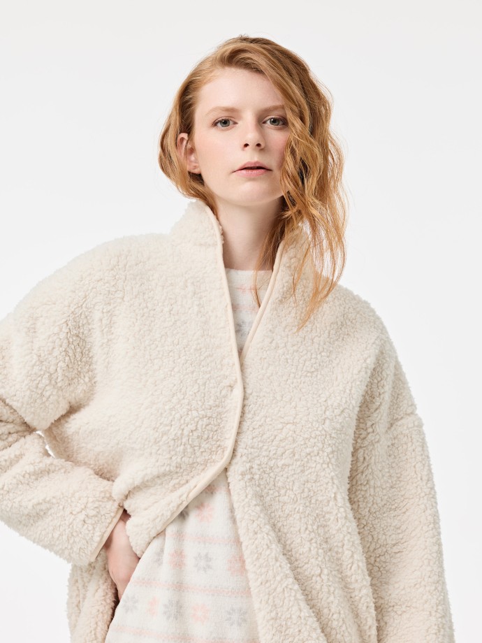 Casaco de sherpa Casaco de sherpa