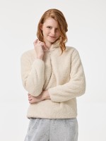 Camisola em sherpa Camisola em sherpa