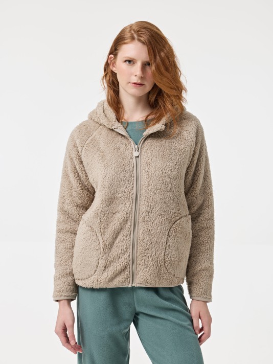Casaco em sherpa