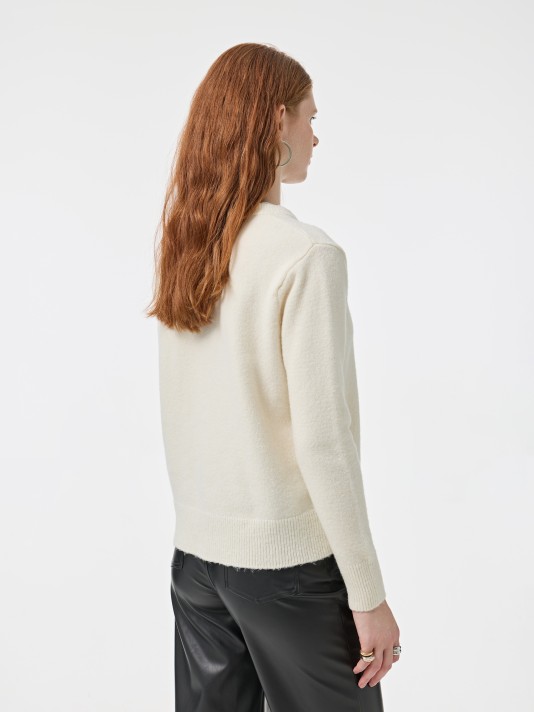 Camisola de malha com bordado Camisola de malha com bordado