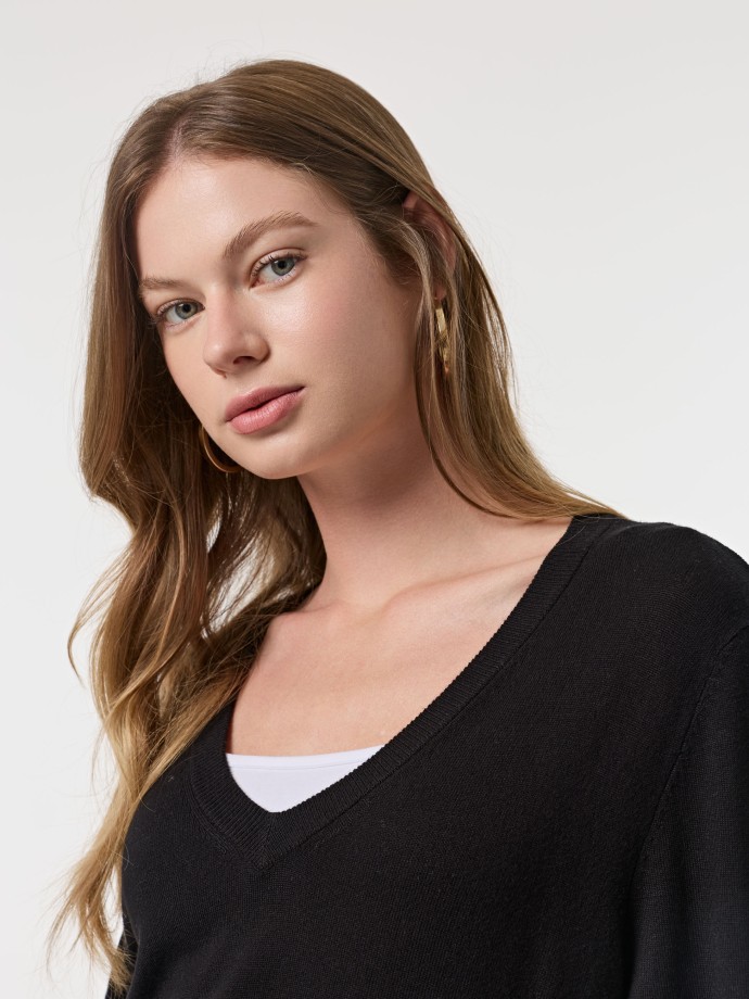 Camisola em malha