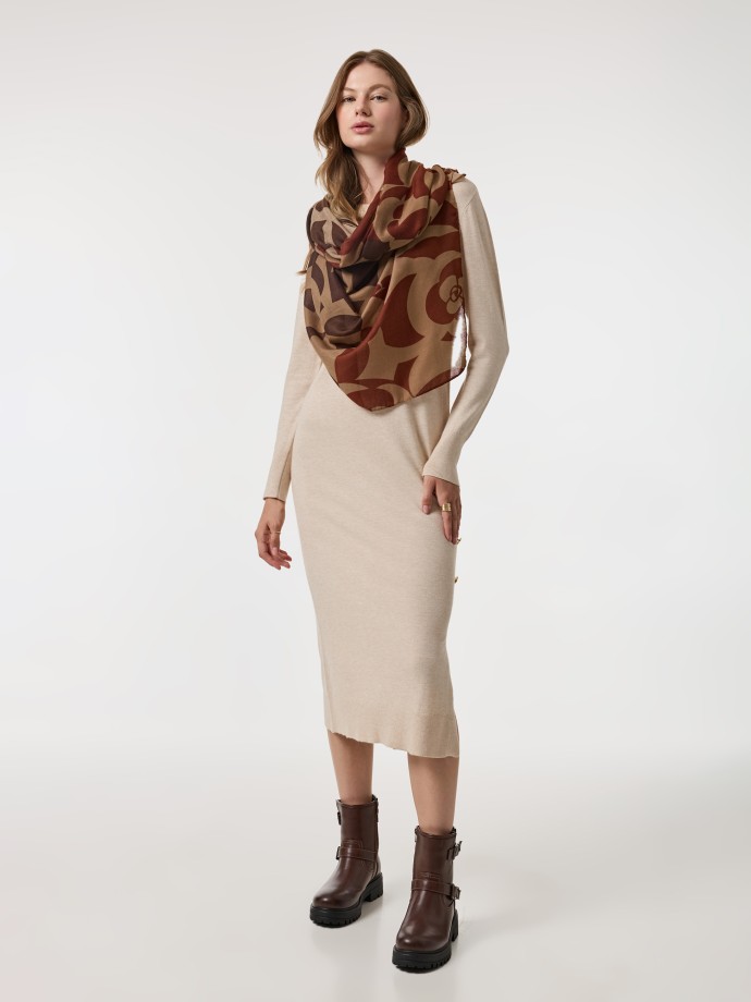 Vestido de malha