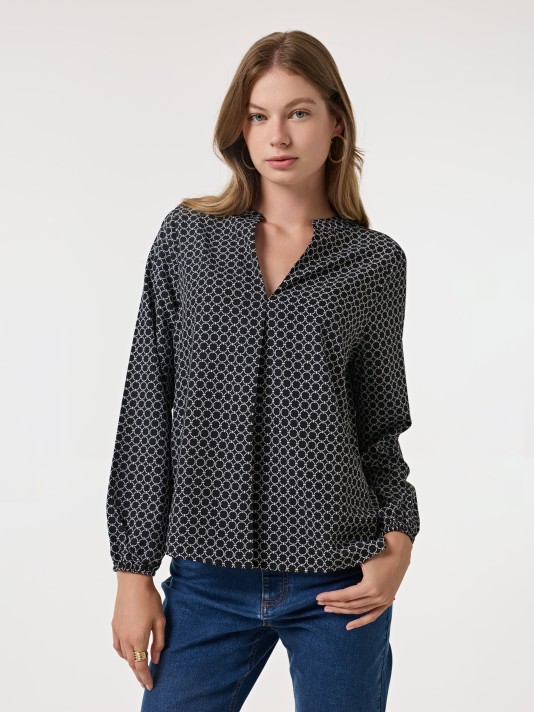 Blusa estampada