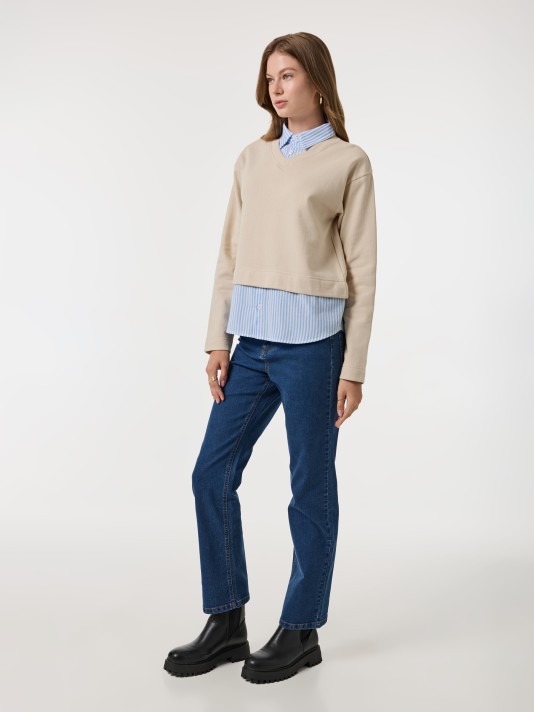 Camisola com gola Camisola com gola