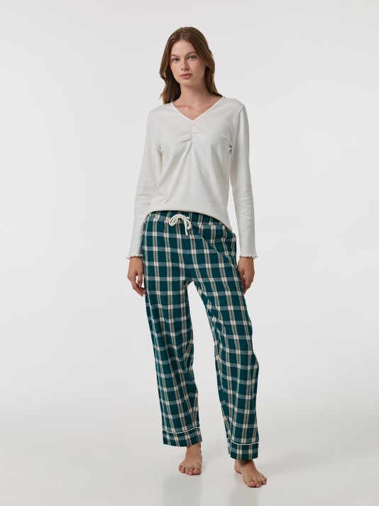 Pijama de flanela