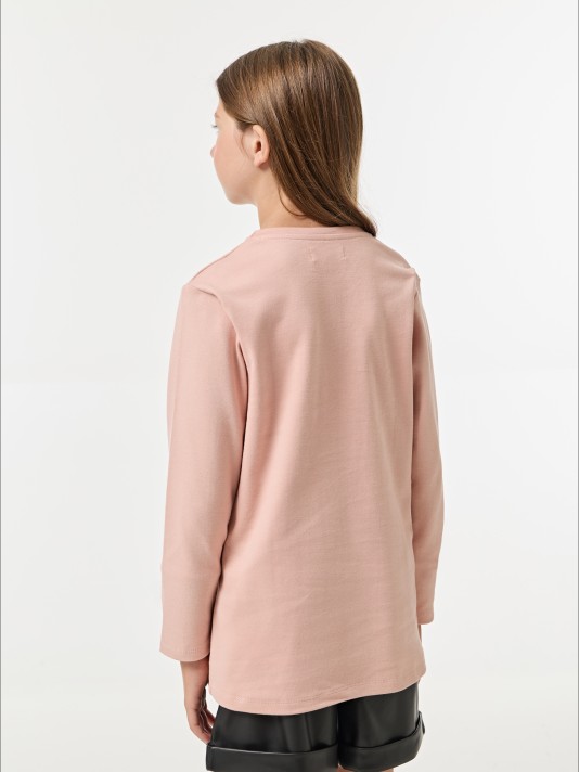 Camisola com apliques Camisola com apliques