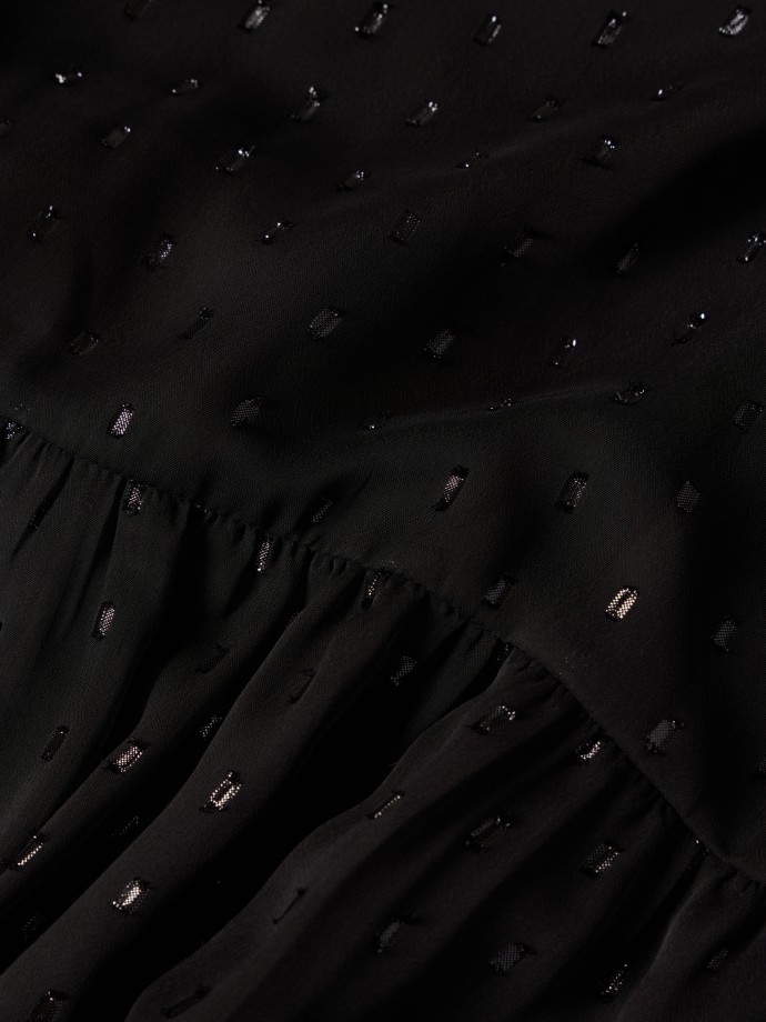 Blusa com transparência Blusa com transparência